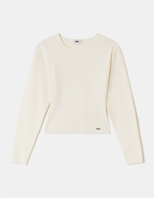 TALLY WEiJL, Pull en Maille Blanc for Women