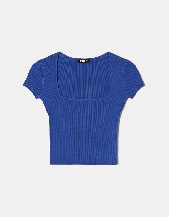 TALLY WEiJL, Πλεκτό Top Μπλε for Women