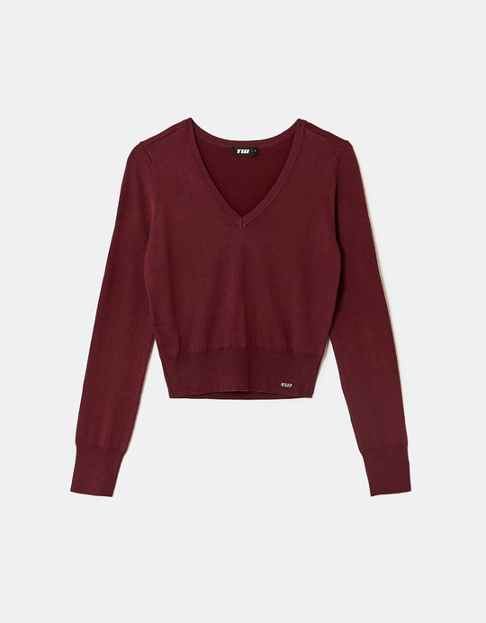 TALLY WEiJL, Burgundy Jumper for Women