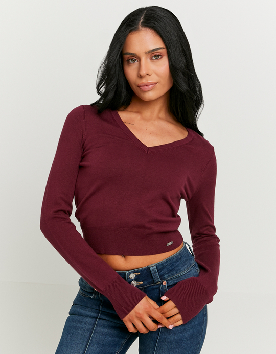 TALLY WEiJL, Burgundy Jumper for Women