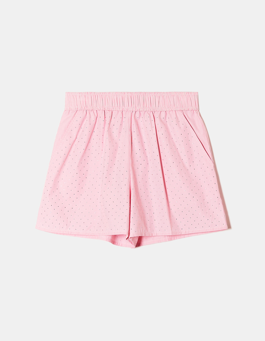 TALLY WEiJL, Pantaloncini a Righe con Strass for Women