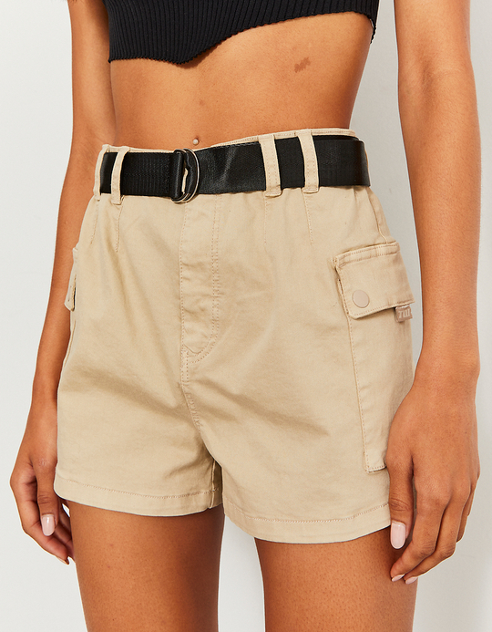 TALLY WEiJL, Shorts Cargo A Vita Alta for Women