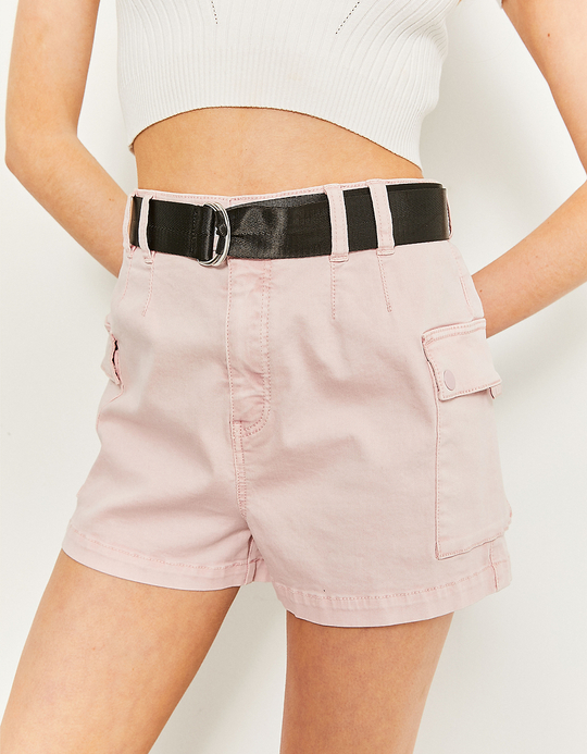 TALLY WEiJL, High Waist Mini Cargo Shorts for Women