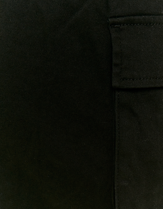TALLY WEiJL, Short Cargo Noir Taille Haute for Women