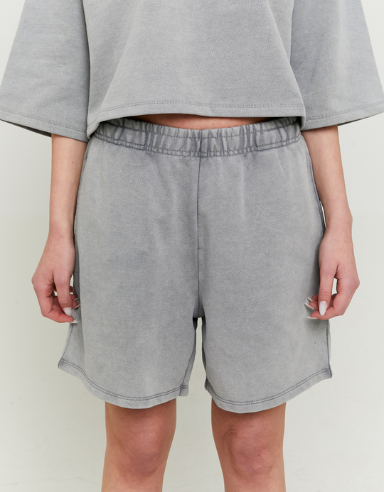 TALLY WEiJL, Graue Bermuda-Sweatshorts for Women