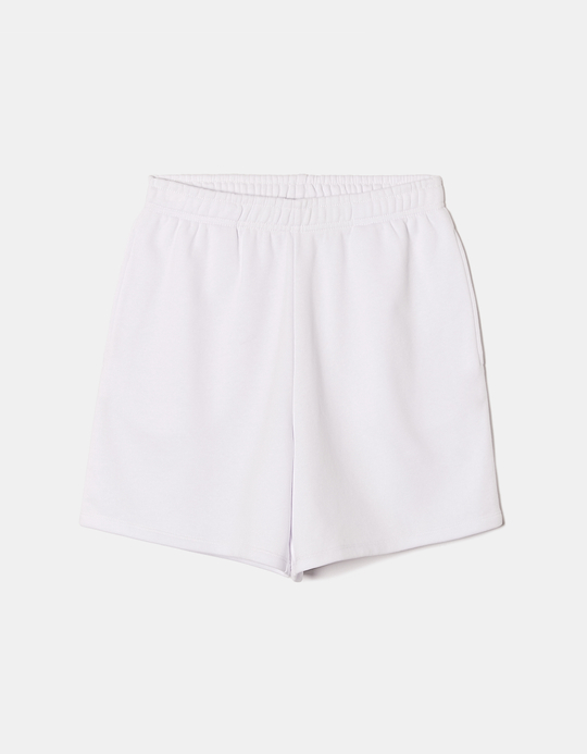 TALLY WEiJL, Bermuda Bianchi in Felpa for Women