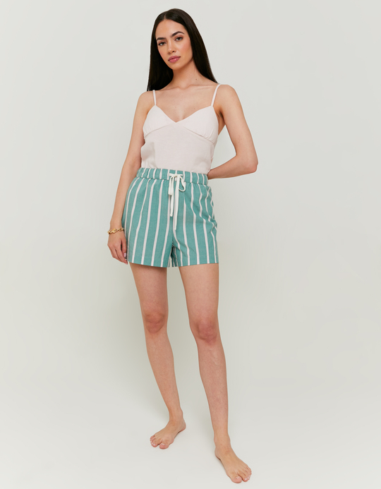 TALLY WEiJL, Striped Woven Boxer Shorts for Women
