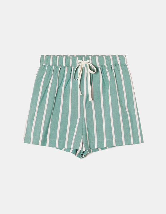TALLY WEiJL, Striped Woven Boxer Shorts for Women