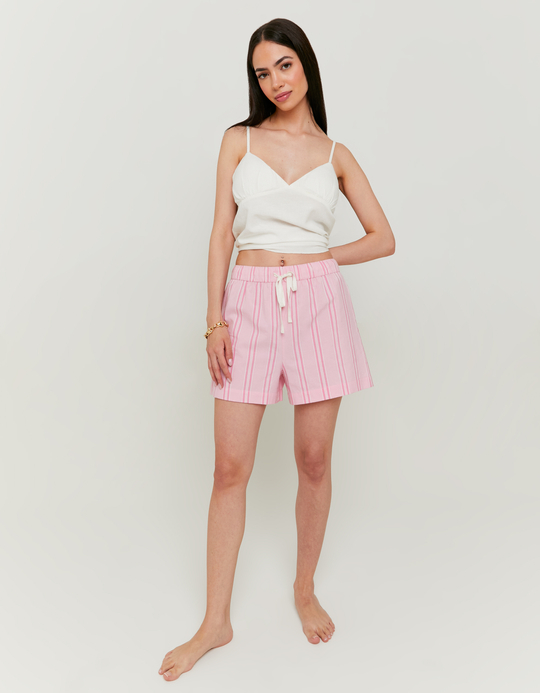 TALLY WEiJL, Striped Woven Boxer Shorts for Women