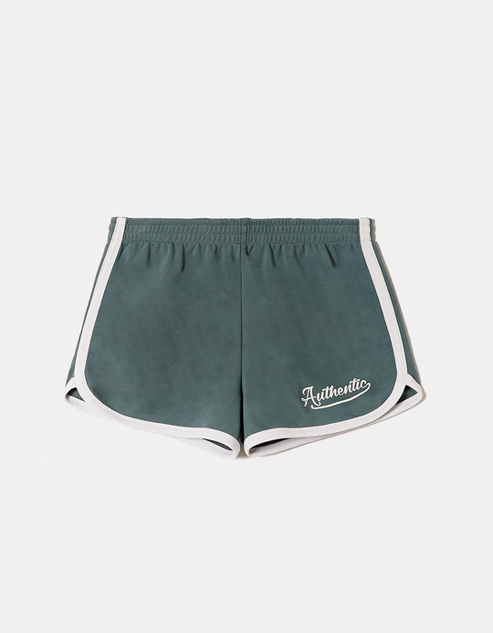 TALLY WEiJL, Blue Printed Sweat Shorts for Women