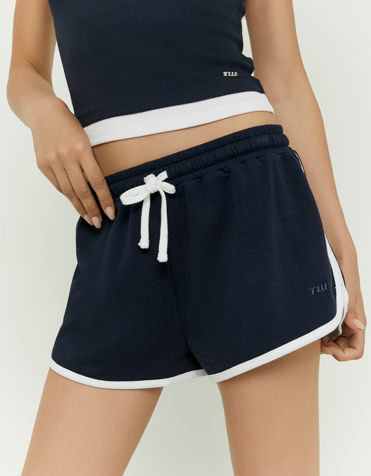TALLY WEiJL, Short Mini en Coton Bleu for Women