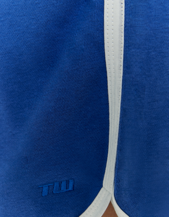 TALLY WEiJL, Blue Cotton Mini Shorts for Women