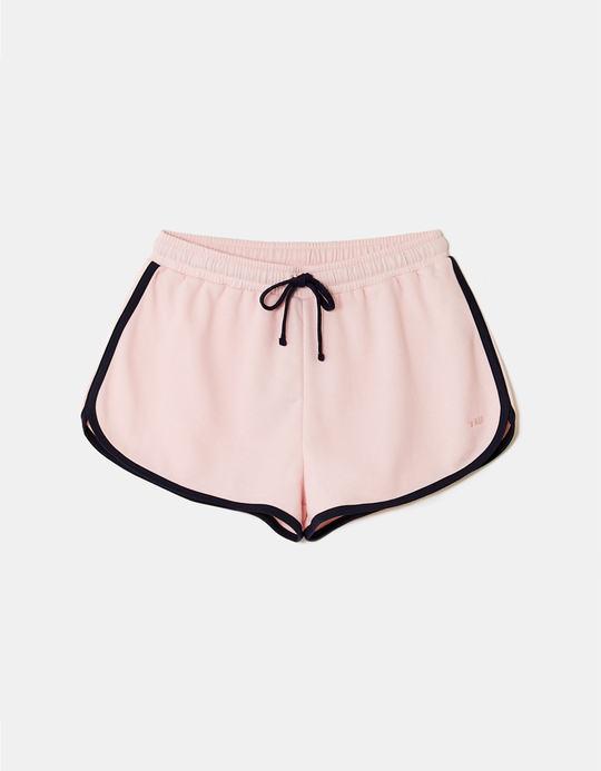 TALLY WEiJL, Pink Cotton Mini Shorts for Women