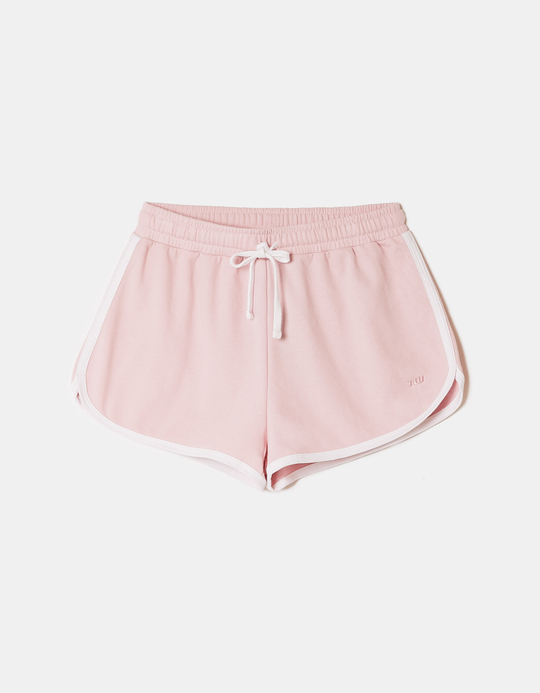 TALLY WEiJL, Pink Cotton Mini Shorts for Women