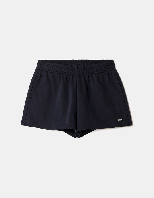 TALLY WEiJL, Blue Basic Mini Shorts for Women