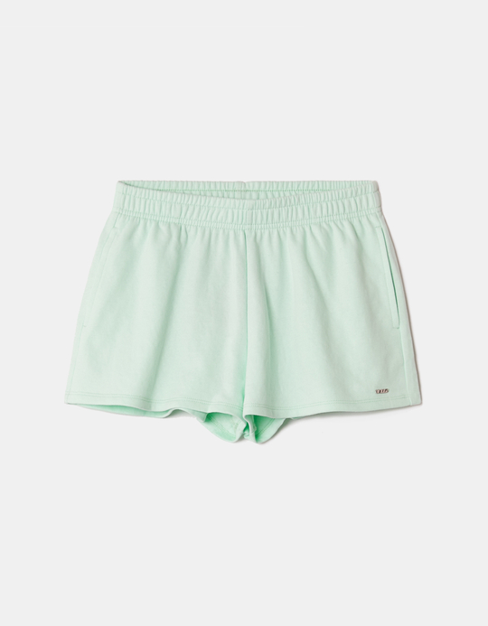 TALLY WEiJL, Mint Basic Mini Shorts for Women