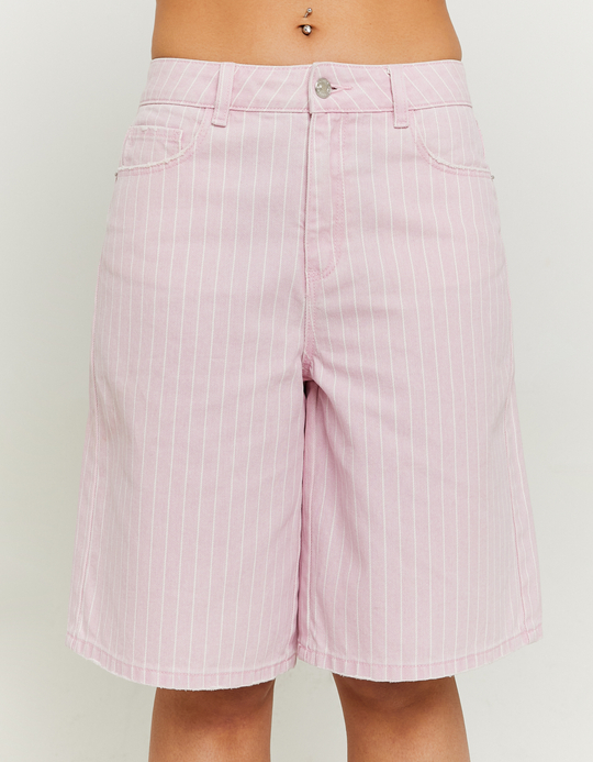 TALLY WEiJL, Gestreifte Bermuda-Shorts im Loose Fit for Women