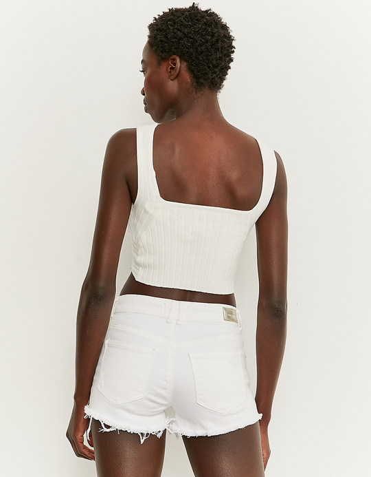 TALLY WEiJL, Short Stretch Blanc for Women