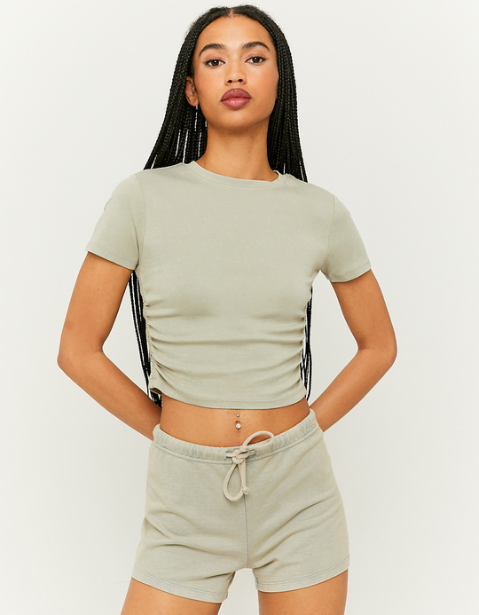 TALLY WEiJL, Shorts a Vita Media Verdi for Women