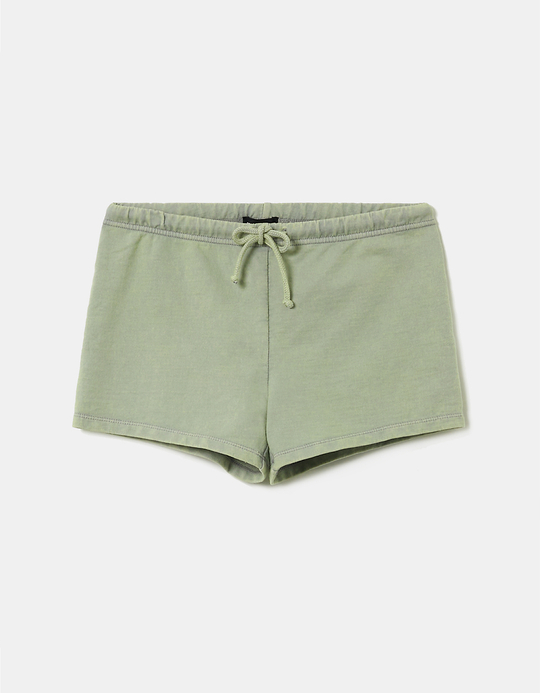 TALLY WEiJL, Short Taille Mi-Haute Vert for Women