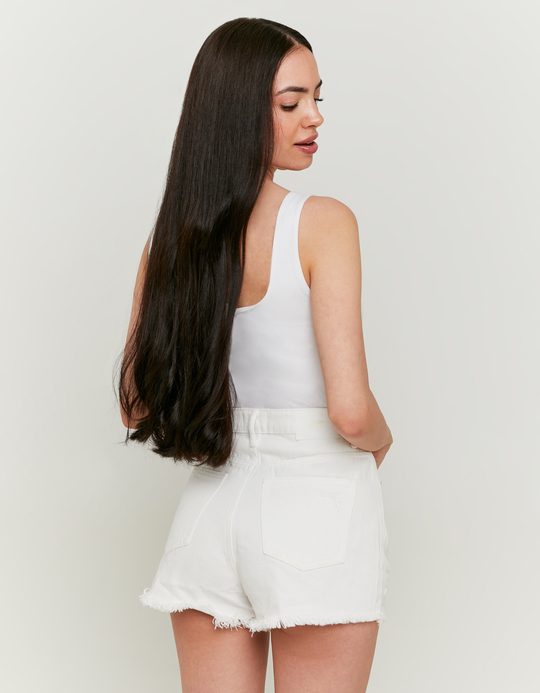 TALLY WEiJL, Weisse High Waist Mom Shorts for Women