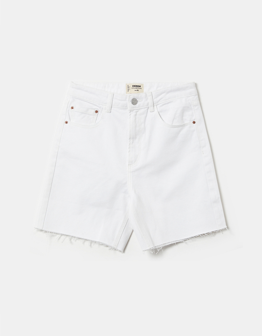TALLY WEiJL, Bermuda en Jean Taille Haute for Women