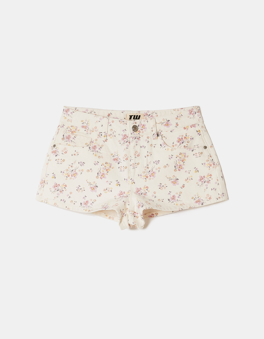 TALLY WEiJL, Geblümte Low Waist Shorts for Women