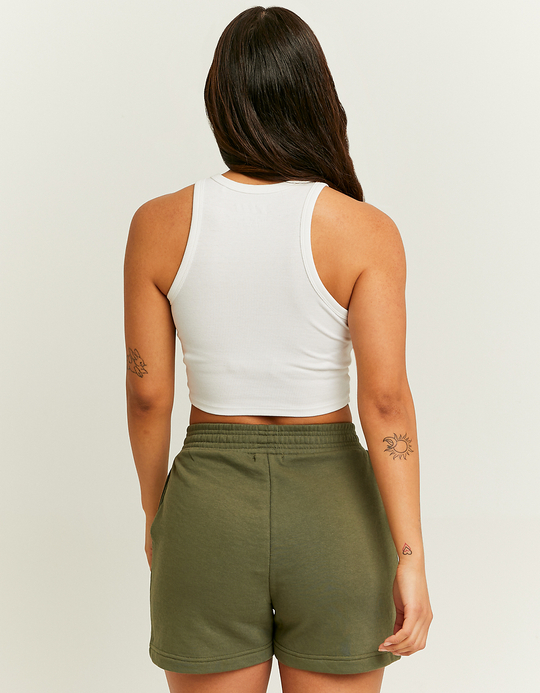 TALLY WEiJL, Σορτς Basic Χακί for Women