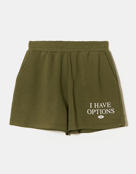 TALLY WEiJL, Σορτς Basic Χακί for Women