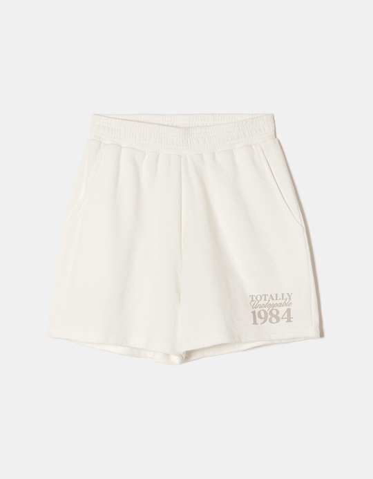 TALLY WEiJL, Short de Sport Blanc Imprimé for Women