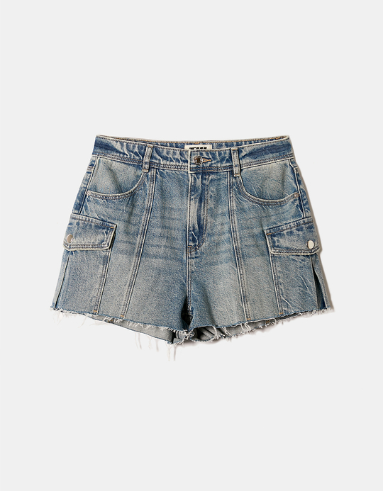 TALLY WEiJL, Shorts Cargo a Vita Alta for Women