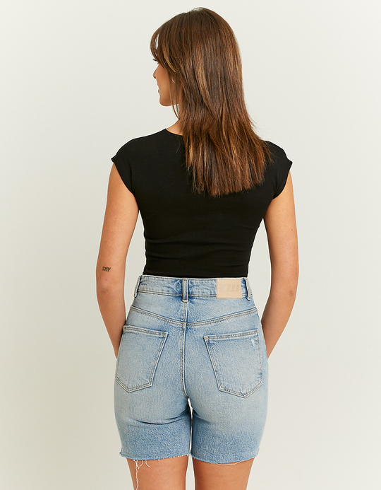 TALLY WEiJL, High Waist Bermuda Shorts for Women