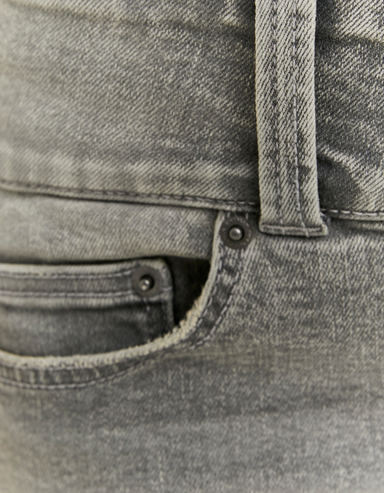 TALLY WEiJL, Grey Low Waist Shorts for Women