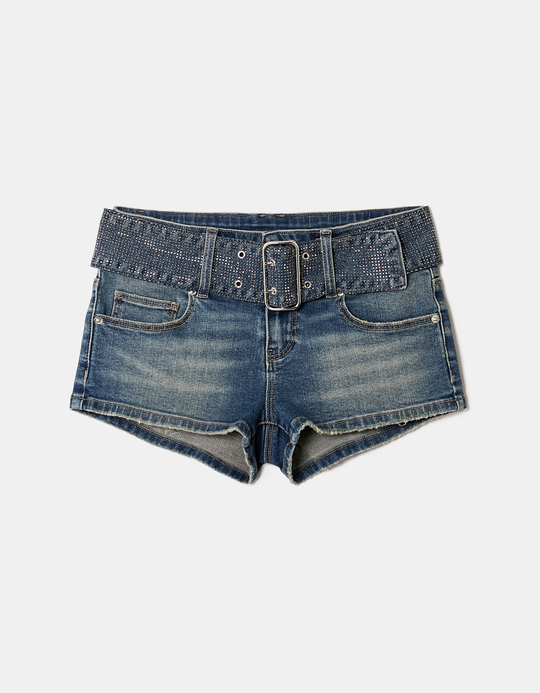 TALLY WEiJL, Shorts in Denim Blu for Women