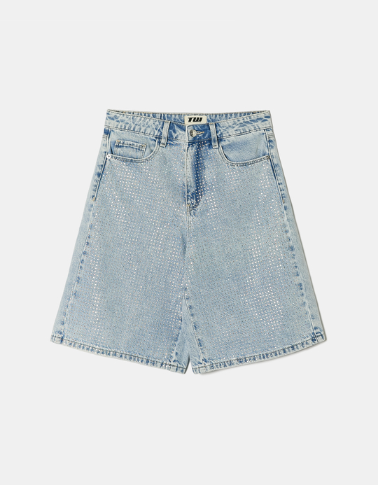 TALLY WEiJL, Bermuda Décontracté avec Strass for Women