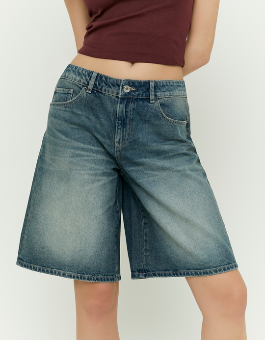TALLY WEiJL, Bermuda en Denim Bleu for Women