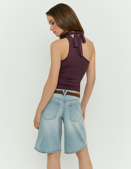 TALLY WEiJL, Blaue Bermuda Shorts for Women