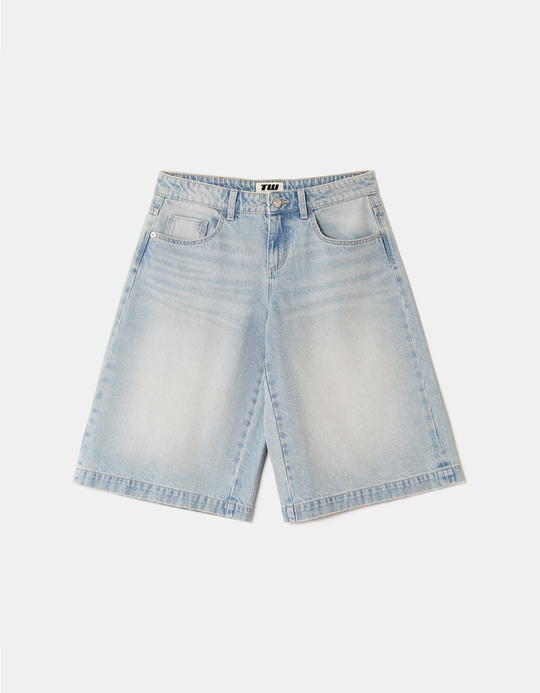 TALLY WEiJL, Short Bermuda en Jean Bleu for Women