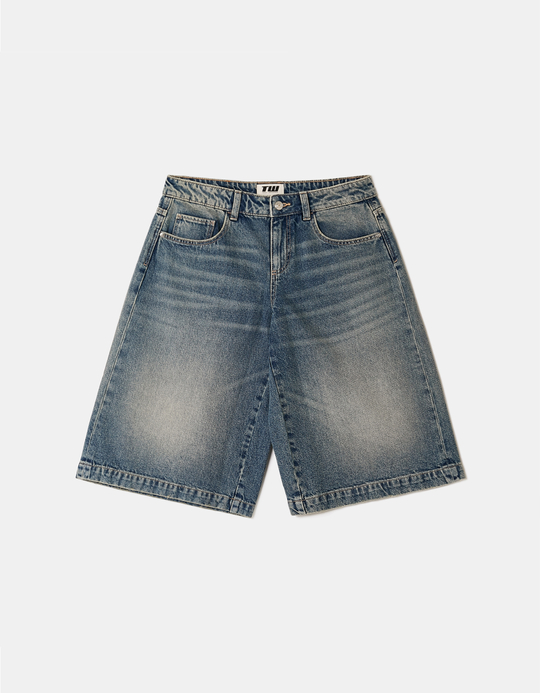 TALLY WEiJL, Short Bermuda en Jean Bleu for Women