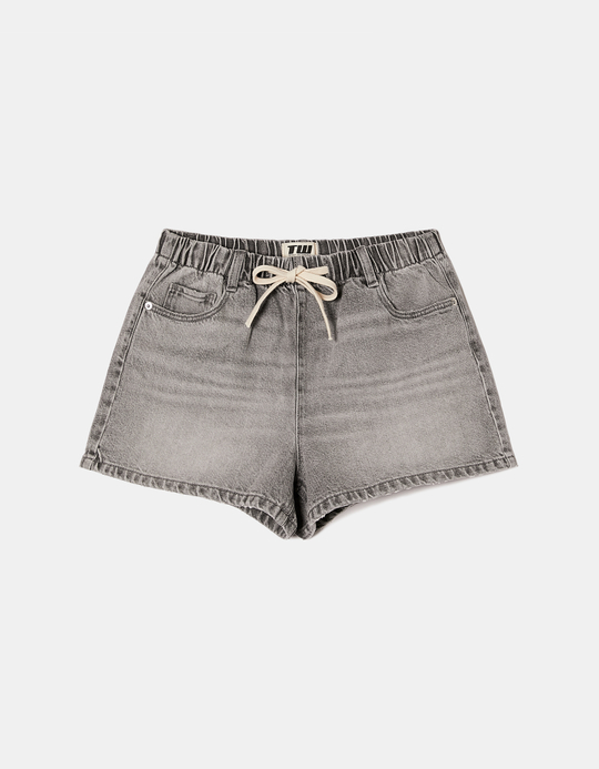 TALLY WEiJL, Shorts pull-on in denim grigio for Women