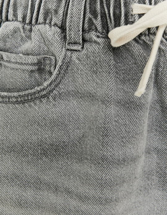 TALLY WEiJL, Shorts pull-on in denim grigio for Women