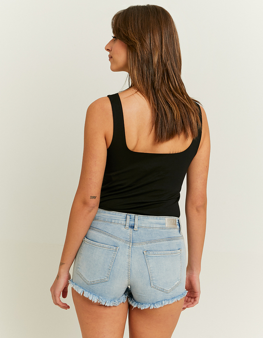 TALLY WEiJL, Mid Waist Mini Shorts for Women