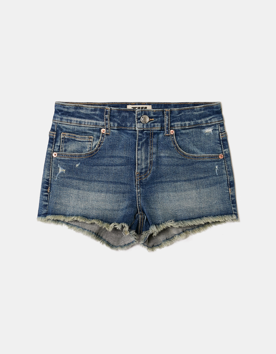 TALLY WEiJL, Short Micro en Denim Bleu for Women