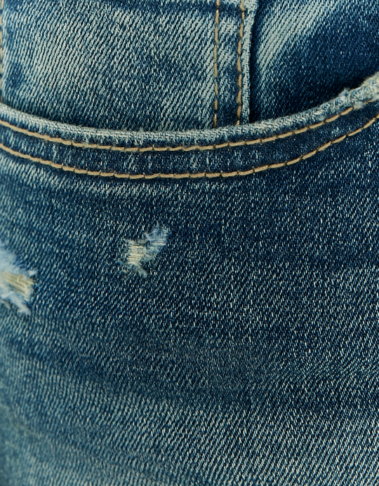 TALLY WEiJL, Short Micro en Denim Bleu for Women