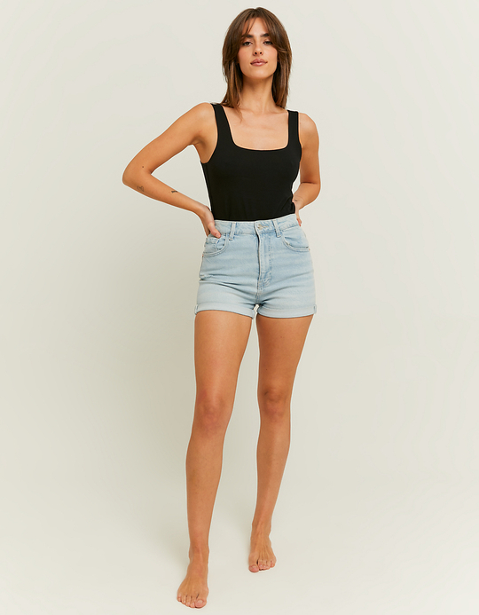 TALLY WEiJL, High Waist Mom Shorts for Women