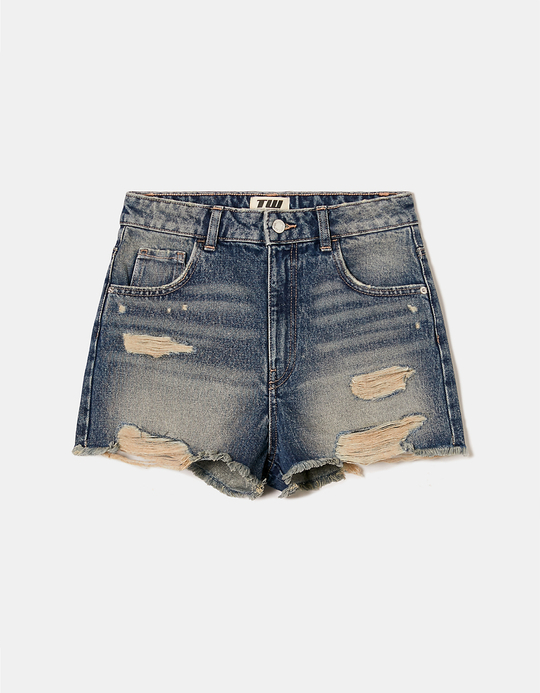 TALLY WEiJL, High Waist Mom Shorts for Women