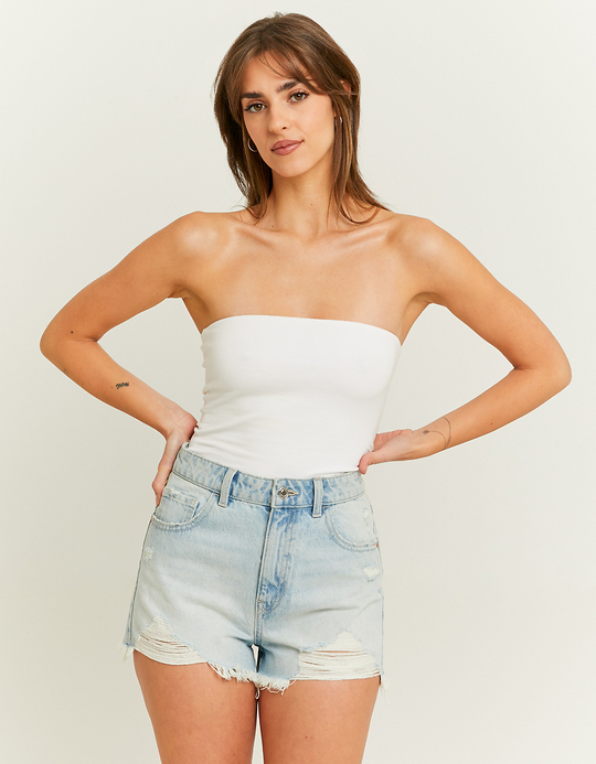 TALLY WEiJL, High Waist Mom Shorts for Women