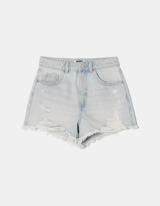 TALLY WEiJL, High Waist Mom Shorts for Women