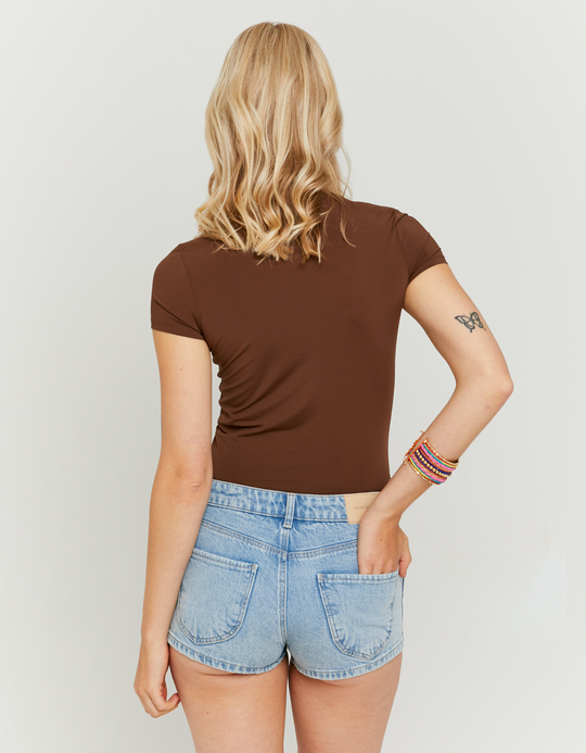 TALLY WEiJL, Low Waist Denim Shorts for Women