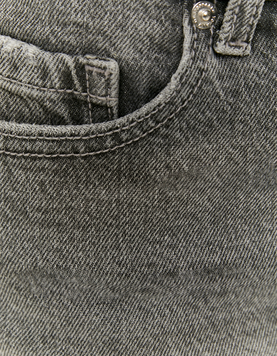 TALLY WEiJL, Shorts In Denim Grigio A Vita Bassa for Women